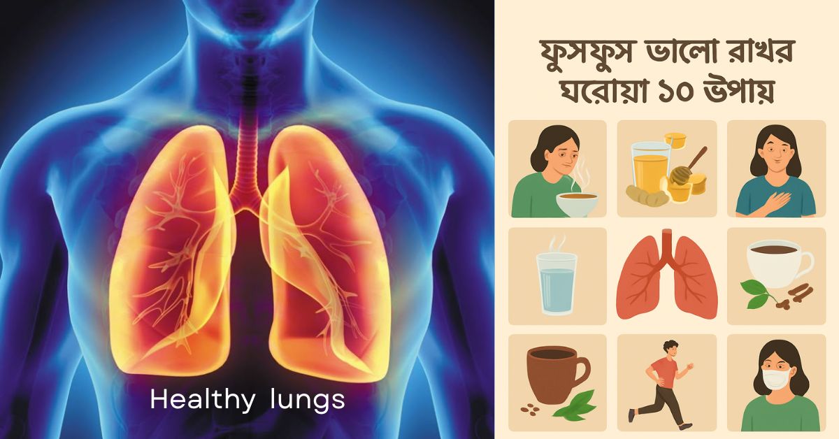 ফুসফুস ভালো রাখার ঘরোয়া উপায়